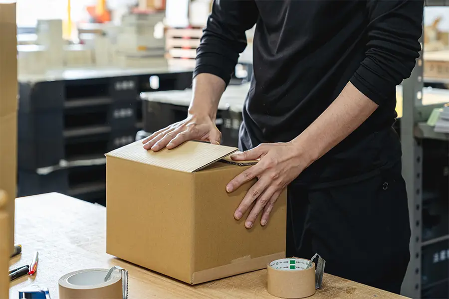 ピッキング・梱包作業のイメージ